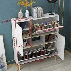 جاکفشی 4درب داشبورتی و ساده کد sjk105