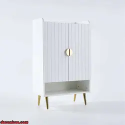 جاکفشی دو درب دستگیره طلای-کد sjk104