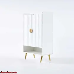 جاکفشی دو درب دستگیره طلای-کد sjk104