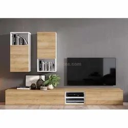 میز تلویزیون زمینی همراه شلف باکس کد -mtv 111