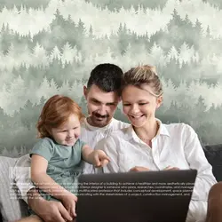 کاغذ دیواری جدید طرح درخت آلبوم راکتور کد 8004