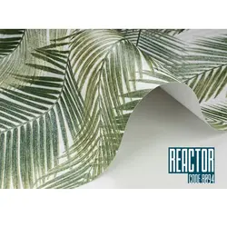کاغذ دیواری زیبا طرح برگ آلبوم راکتور کد 8094
