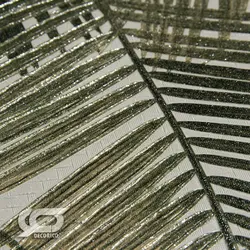 کاغذ دیواری زیبا طرح برگ آلبوم راکتور کد 8094