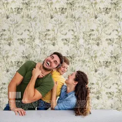 کاغذ دیواری شیک طرح درخت آلبوم راکتور کد 8118