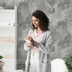 کاغذ دیواری زیبا طرح بتن آلبوم راکتور کد 8139