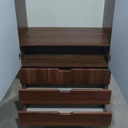 کمد سه کشو دستگیره مخفی مدل سازیما