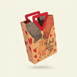 بگ کاغذی لوتوس -سایز 3-کد23323-23319-23315-23310