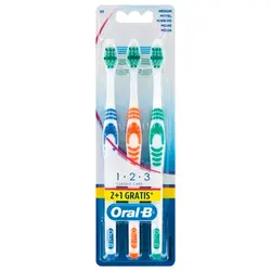 مشخصات، قیمت و خرید مسواک اورال بی سه عددی Oral-B