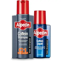 مشخصات، قیمت و خرید کیت ضد ریزش مو آلپسین شامپو C1 و مایع کافئین آلپسین Alpecin C1 + Alpecin Coffein Liquid