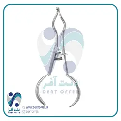 فورسپس کلمپ دو خم 1652
