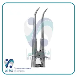 فورسپس کلمپ یک خم 1651