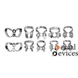 ست ۱۰ عددی کلمپ رابردم برند Dental Device