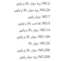 کلمپ رابردم برند Smart InstruRubber Dam Clamp