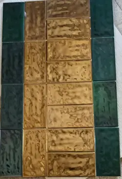 کاشی 10 در 20 کوتینگ طلایی