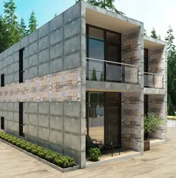 سرامیک 60در 120 بتن اکسپوز گلدیس کاشی