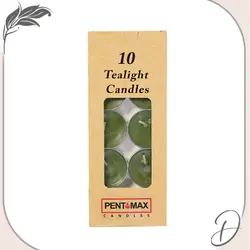 شمع وارمر ۱۰تایی سبز