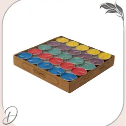 شمع وارمر ۵۰تایی رنگی