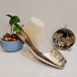 کفش مجلسی زنانه / مدل تخت ، نما شیشه ای