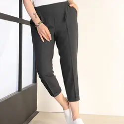 شلوار پارچه ای کمرکش دمپا پاکتی THRITI 1031/188