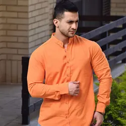 پیراهن یقه فرنچ لنین RIVER ISLAND