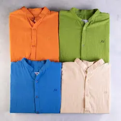 پیراهن یقه فرنچ لنین RIVER ISLAND