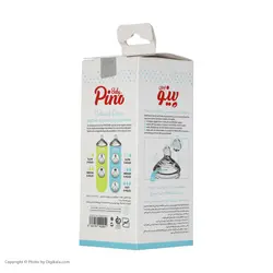 شیشه شیر پینو بیبی مدل Natural sense کد L6-18 ظرفیت 260 میلی لیتر