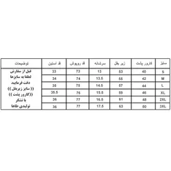 روپوش آشپزی مدل Taha E01