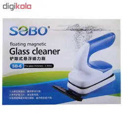 شیشه پاک کن مغناطیسی آکواریوم سوبو مدل SB-6