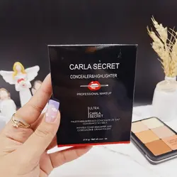 پالت رژگونه و کانتور 12 رنگ برند کارلا سکرت Carla Secretکد E130_4
