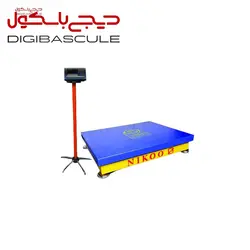 باسکول 1600 کیلوگرمی نیکو مدل کفی سینی 105 * 110