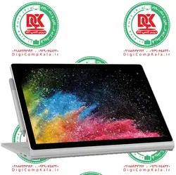 سرفیس لپ تاپ 13.5 اینچ لمسی Microsoft Surface Book 2 RAM 8GB SSD M.2 NVMe 256GB 3K*2K IPS i7 8650u رنگ پلاتینی نسل 8 گارانتی تا 1 سال فروش آنلاین، حضوری و اقساطی