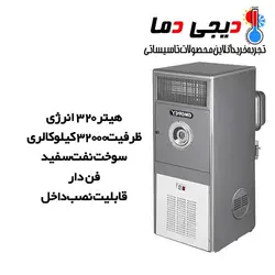 هیتر نفتی فن دار 320 انرژی مدل KH0320