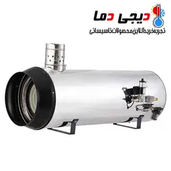 جت هیتر دودکش دار دوگانه سوز QED-110 نیرو تهویه البرز