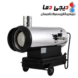 جت هیتر دودکش دار دوگانه سوز QEDB-110 باکدار نیرو تهویه البرز