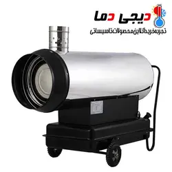 جت هیتر دودکش دار گازوئیلی QELB-110 باکدار نیرو تهویه البرز