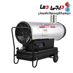 جت هیتر دودکش دار گازوئیلی QELB-110 باکدار نیرو تهویه البرز