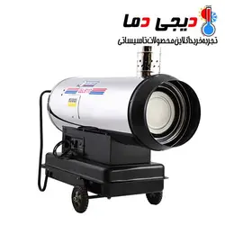 جت هیتر دودکش دار گازوئیلی QELB-110 باکدار نیرو تهویه البرز