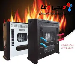 مینی هیتر گازی چدنی فن دار A610 آذرتهویه