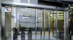 درب اتوماتیک شیشه ای ریلی Blanco اسپانیامدل Attis تک موتور دانکر 6355