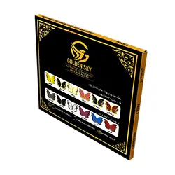 پروانه دیزاین کیک (پک ۲) (۱۲ برگی)