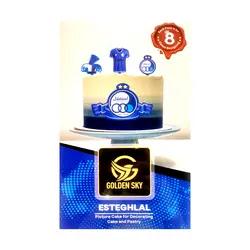 تصویر و تاپر کیک استقلال