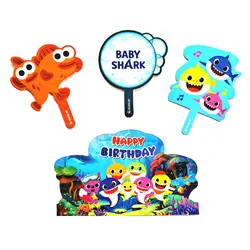 تصویر و تاپر کیک کوسه ها