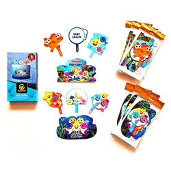 تصویر و تاپر کیک کوسه ها