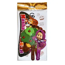 تصویر و تاپر کیک ماشا و میشا