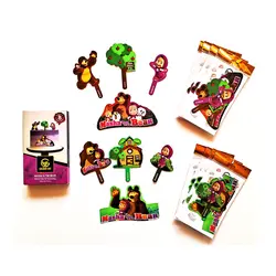 تصویر و تاپر کیک ماشا و میشا