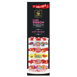 روبان کیک HAPPY BIRTHDAY