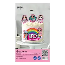 تصویر و تاپر کیک LOL