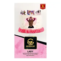 تصویر و تاپر کیک زنانه