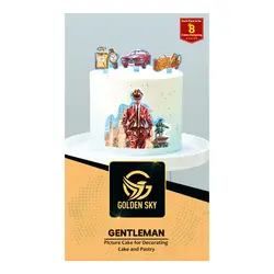 تصویر و تاپر کیک مردانه