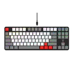 کیبورد گیمینگ مکانیکال سیمی HX-KEG4400 HISKA  هیسکا